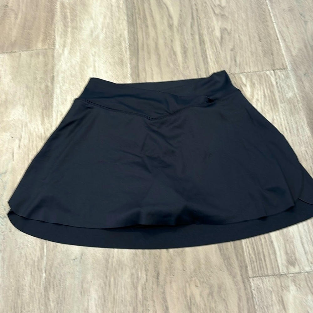 Black athletic skirt